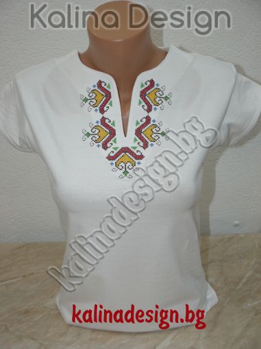 Риза с бродерия българска Шевица