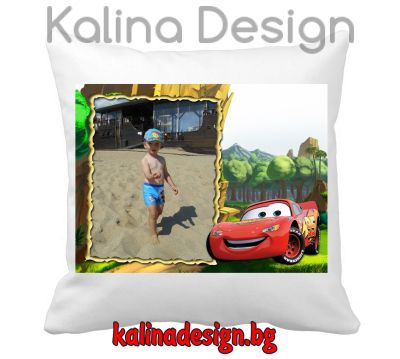 Възглавничка McQueen и снимка