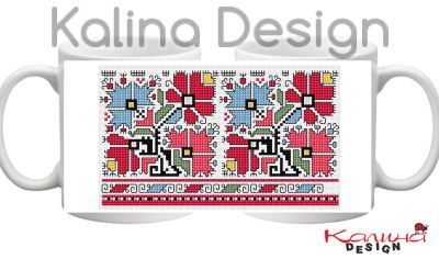 Чаша с печат БЪЛГАРСКА ШЕВИЦА модел 2