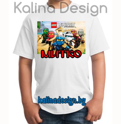 Детска тениска с Нинджаго Ninjago