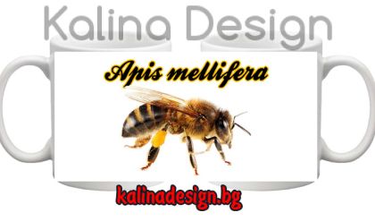 Чаша с надпис Apis Mellifera